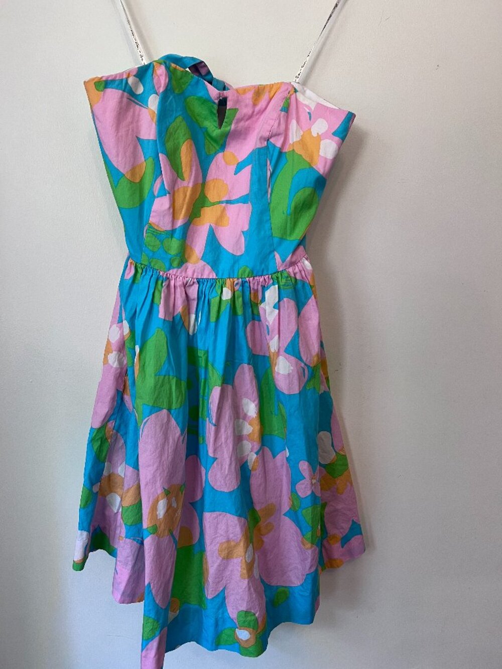 Lilly Pulitzer Richelle Strapless Tie Back Mini Dress - Size 00